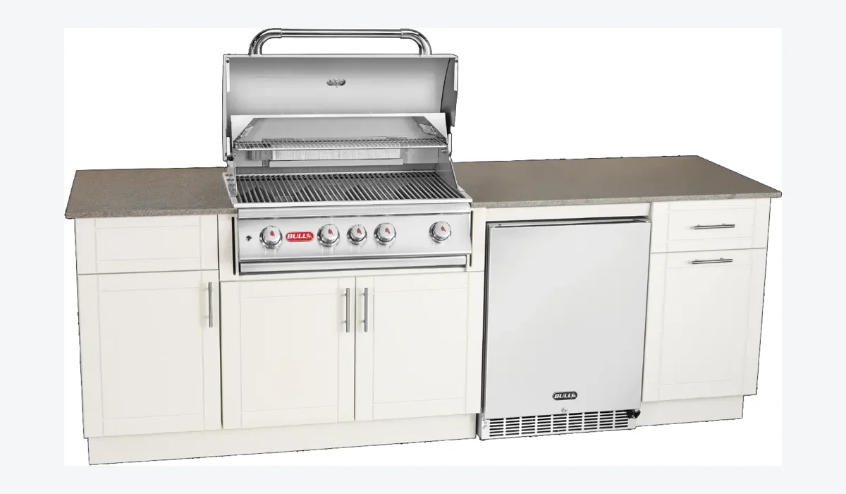 Bull Myrtle Beach 8 ft DuraBull outdoor kitchen, Dune